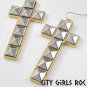 Silver earrings