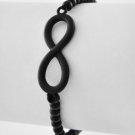 Black infiniti bracelet