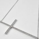 Silver horizontal cross