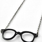 Glasses Pendent Necklace