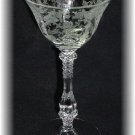 Liquor Cocktail Cambridge Rosepoint Crystal Stem 3 oz