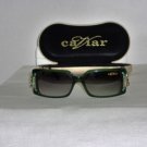 Brand New Caviar Green Sunglasses: Mod. 6823 & Case