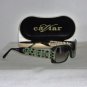 Brand New Caviar Green Sunglasses: Mod. 6823 & Case