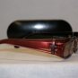 Brand New Fendi Burgundy Sunglasses: Mod. FS244 & Case