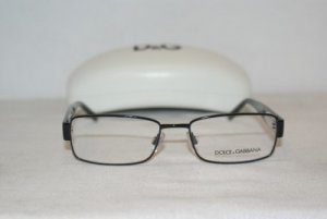 Brand New Dolce & Gabbana Black Marble Eyeglasses: Mod. 1187 (064) 53-17 & Case