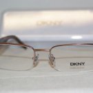 Brand New DKNY Light Brown Eyeglasses: Mod. 5616 (1147) 52-18 & Case