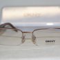 Brand New DKNY Light Brown Eyeglasses: Mod. 5616 (1147) 52-18 & Case