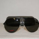 Brand New Carrera Matte Black Sunglasses: Mod. Carrera 1 (PDE) 61-14 & Case