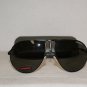 Brand New Carrera Matte Black Sunglasses: Mod. Carrera 1 (PDE) 61-14 & Case