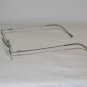 Brand New DKNY Matte Silver Eyeglasses: Mod. 6423 46-20 & Case