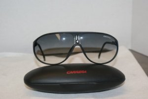 Brand New Carrera Black Sunglasses: Mod. Cup & Case