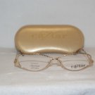 Brand New Caviar Gold Eyeglasses: Mod. 1755 & Case