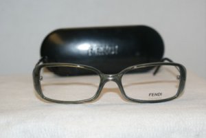 Brand New Fendi Black Eyeglasses: Mod. 586 & Case