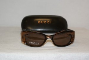 Brand New Gucci Salmon Sunglasses: Mod. 2968 & Case