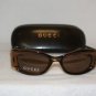 Brand New Gucci Salmon Sunglasses: Mod. 2968 & Case