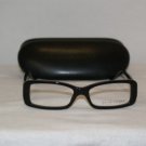 B. New Ralph Lauren Black Eyeglasses: Mod. 6034 & Case