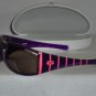 Brand New Diesel Violet Sunglasses: Mod. 0024 & Case