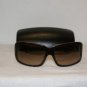 B. New Calvin Klein Brown Sunglasses: Mod. 826 & Case