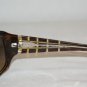 B. New Calvin Klein Brown Sunglasses: Mod. 826 & Case