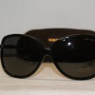 New Tom Ford Shiny Black Sunglasses: Mod. TF 165 0165 (01A) 61-13 & Case