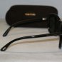 New Tom Ford Shiny Black Sunglasses: Mod. TF 165 0165 (01A) 61-13 & Case