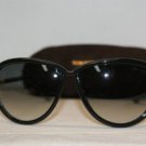 Brand New Tom Ford Shiny Black Sunglasses: Mod. TF 161 0161 (01B) 61-12 & Case
