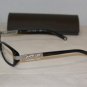 Brand New Anne Klein Black Eyeglasses: Mod. 8092 (216) 51-17 & Case
