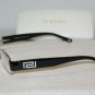 Brand New Versace Shiny Silver Eyeglasses: Mod. 1168-H (1000) 52-16 & Case
