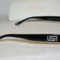 Brand New Versace Shiny Silver Eyeglasses: Mod. 1168-H (1000) 52-16 & Case
