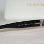 Brand New Versace Shiny Silver Eyeglasses: Mod. 1168-H (1000) 52-16 & Case