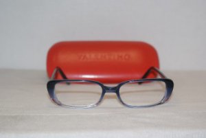 Brand New Valentino Clear Blue Eyeglasses: Mod. 5237 (0H85) & Case