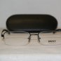 Brand New DKNY Black Matte Eyeglasses: Mod. 5607 (1004) 52-17 & Case