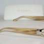Brand New Versace Shiny Gold Eyeglasses: Mod. 1179 (1221) 52-17 & Case