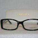 Brand New Versace Black Eyeglasses: Mod. 3139-B (883) 51-16 & Case