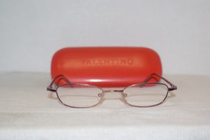 Brand New Valentino Violet Rose Eyeglasses: Mod. 5238 47-18 & Case