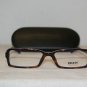 Brand New DKNY Havana Eyeglasses: Mod. 4596 (3405) 53-16 & Case