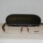 Brand New DKNY Brown Eyeglasses: Mod. 5589 (1103) 51-17 & Case