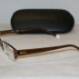 Brand New DKNY Brown Eyeglasses: Mod. 5589 (1103) 51-17 & Case