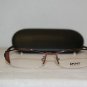 Brand New DKNY Brown Eyeglasses: Mod. 5589 (1103) 51-17 & Case