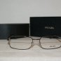 Brand New Prada Gunmetal Eyeglasses: Mod. VPR 50N (5AV-1O1) 54-17 & Case