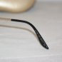 Brand New Caviar Shiny Gold Eyeglasses: Mod. 1701 (C21) 52-17 & Case