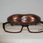 Brand New Just Cavalli Dark Red Eyeglasses: Mod. 284 (071) 52-16 & Case