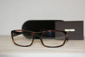 Brand New Tom Ford Dark Tortoise Eyeglasses: Mod. 5042 (182) 54-17 & Case