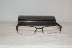 New BCBG Maxazria Chocolate Eyeglasses: Shalimar & Case