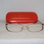 New Valentino Gold Eyeglasses: Mod. 5414 52-17 & Case