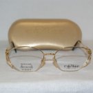 Brand New Caviar Gold Eyeglasses: Mod. 1818 & Case