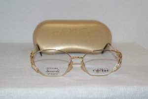 Brand New Caviar Gold Eyeglasses: Mod. 1818 & Case