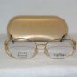 Brand New Caviar Gold Eyeglasses: Mod. 1818 & Case