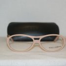 Brand New Dolce & Gabbana Cream Beige Eyeglasses: Mod. 3047 55-13 & Case