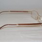 Brand New Valentino Gold Eyeglasses: Mod. 1153 53-18 & Case